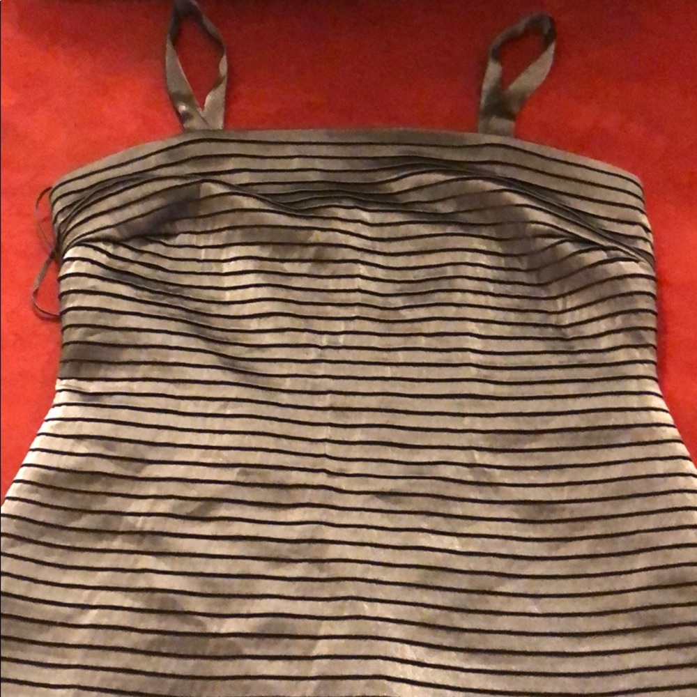 R&M Richards metallic dress